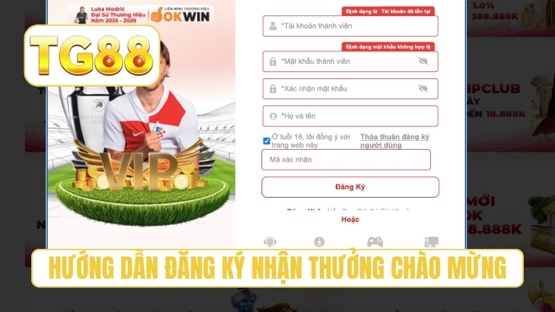 TG88 ⭐ Trang Chủ Chính Thức T9/2026 | Link TG88 Xúc Liền +188K 23 Hướng dẫn đăng ký nhận thưởng chào mừng